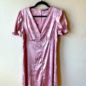 Shein MIDI tea puff sleeve dress